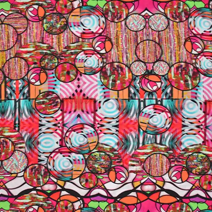 Gewebe, Viskose, digital, abstrakt, 27715-12 Rabatt