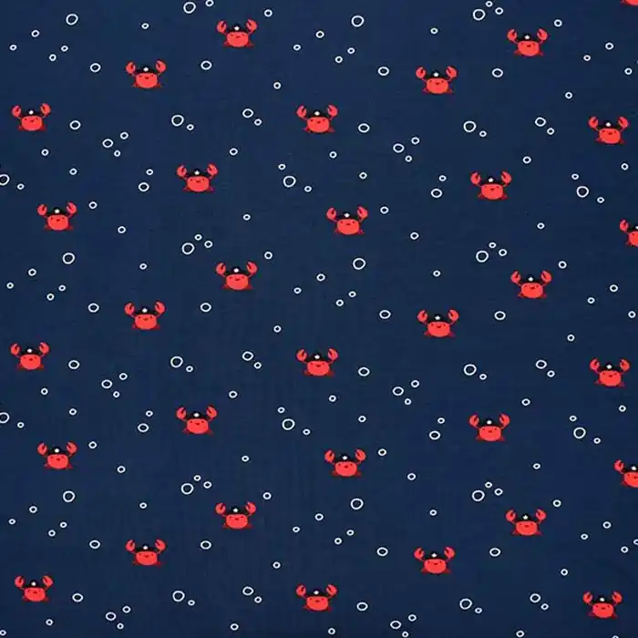 Jersey, Baumwolle, Meer, 27950-008, dunkelblau Kostenfreie Lieferung