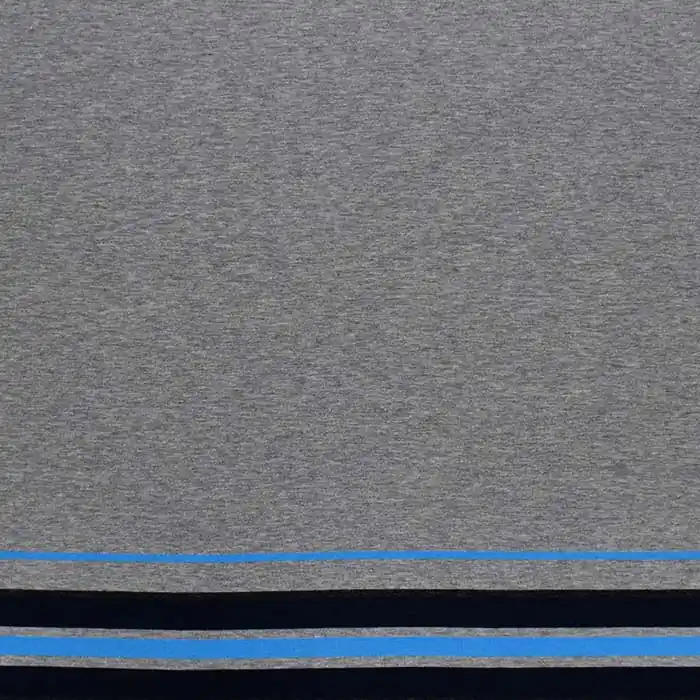 Knallerangebot Jersey, Baumwolle, Streifen, 28022-08, grau-blau