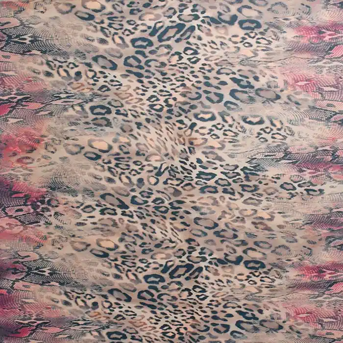 Gewebe für Mäntel, tierisch, 27628-22, braun-rosa Aktuell