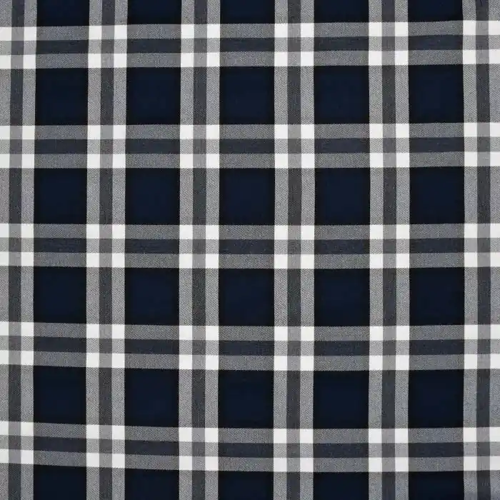 Preisreduziert Anzugstoff, klassisch, Karo, 27628-14, dunkelblau