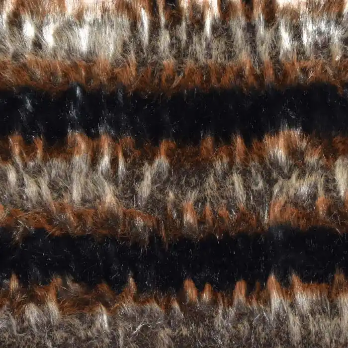 Sofort Bestellen Kunstpelz, langhaar, Streifen, 26190-02