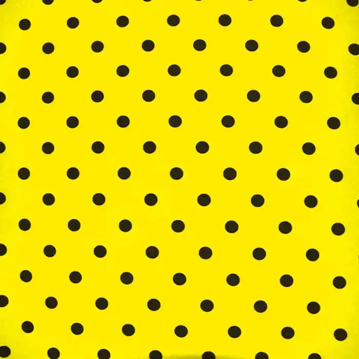 Gewebe, Georgette, Punkte, 27574-110, gelb Letzte Chance