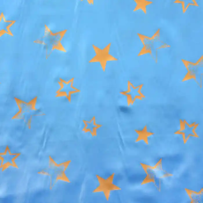 Mega-Angebot Satin, Polyester, Sterne, 27504-10
