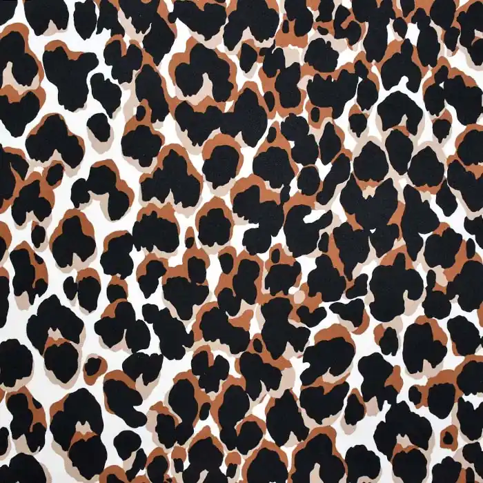 Baumwolle, Köper, tierisch, 27169-02 Begrenztes Angebot