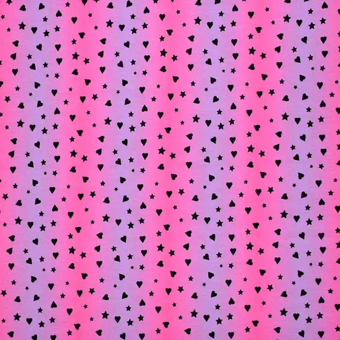 Sweatshirtstoff, digital, Herzen, 27532-12 Sofort Bestellen