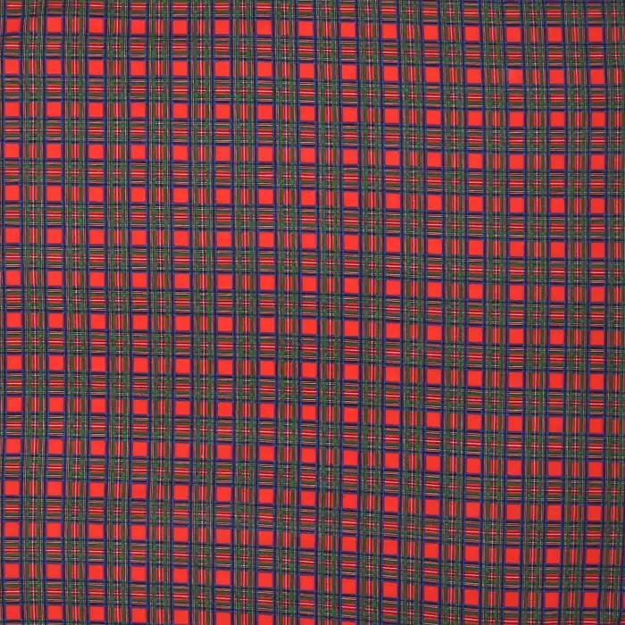 Premium Sweatshirtstoff, digital, Karo, 27495-11