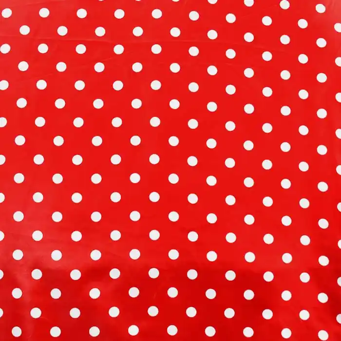 Satin, Polyester, Punkte, 27504-08 Sonderangebot