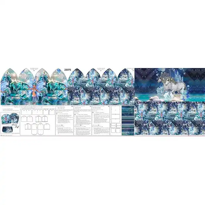 Sweatshirtstoff, digital, Mütze und Schal, 27466 Heute Kaufen