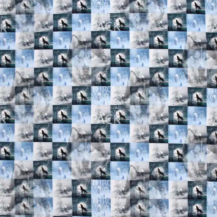 Angebot Sweatshirtstoff, digital, Tiere, 27470