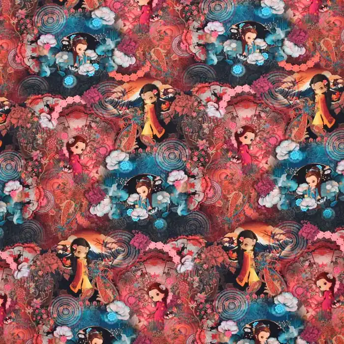 Sale Sweatshirtstoff, digital, für Kinder, 27471