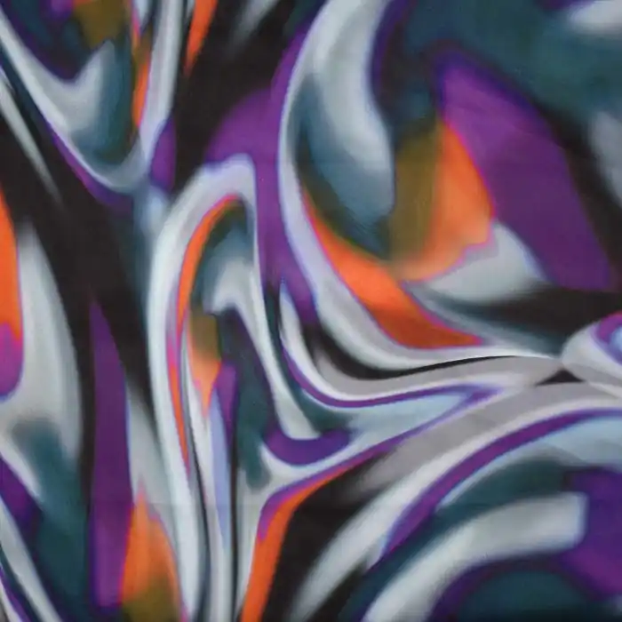 Mengenrabatt Satin, Polyester, abstrakt, 27395