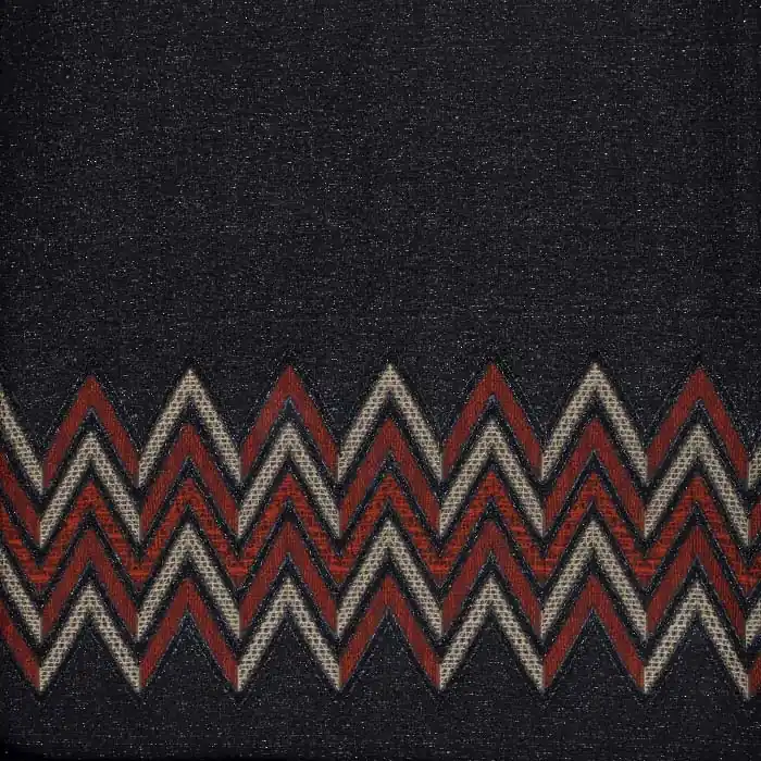 Preis Gesenkt Jacquard, geometrisch, 27369-16, rot