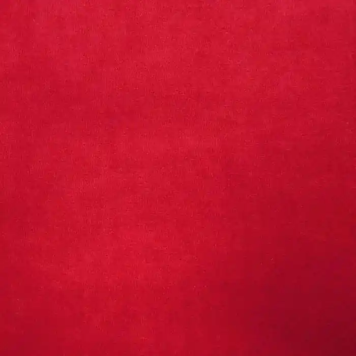 Echt Baumwollplüsch, 13473-215, rot