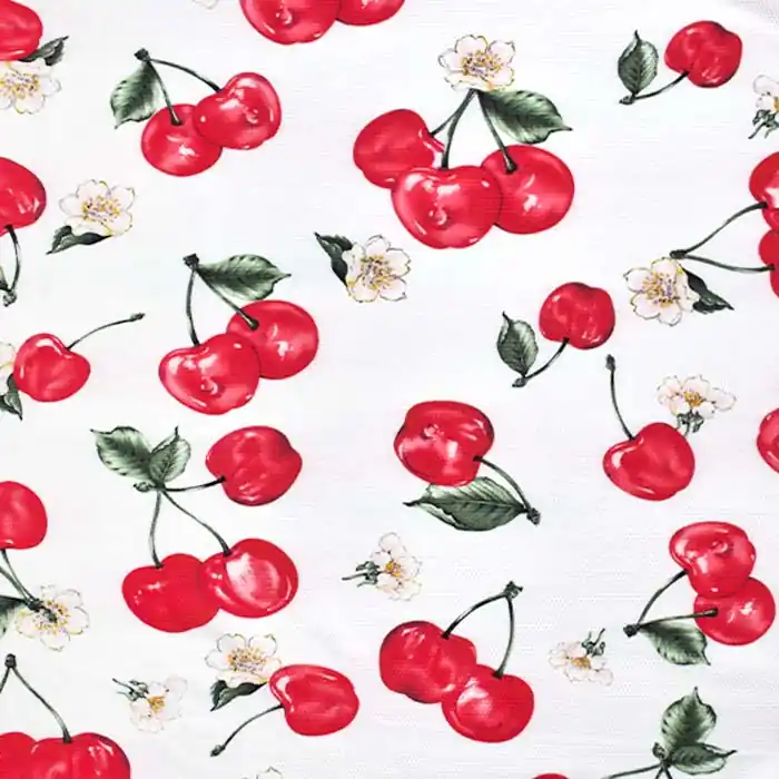 Knallerangebot Jersey, Polyester, Obst, 27173-04