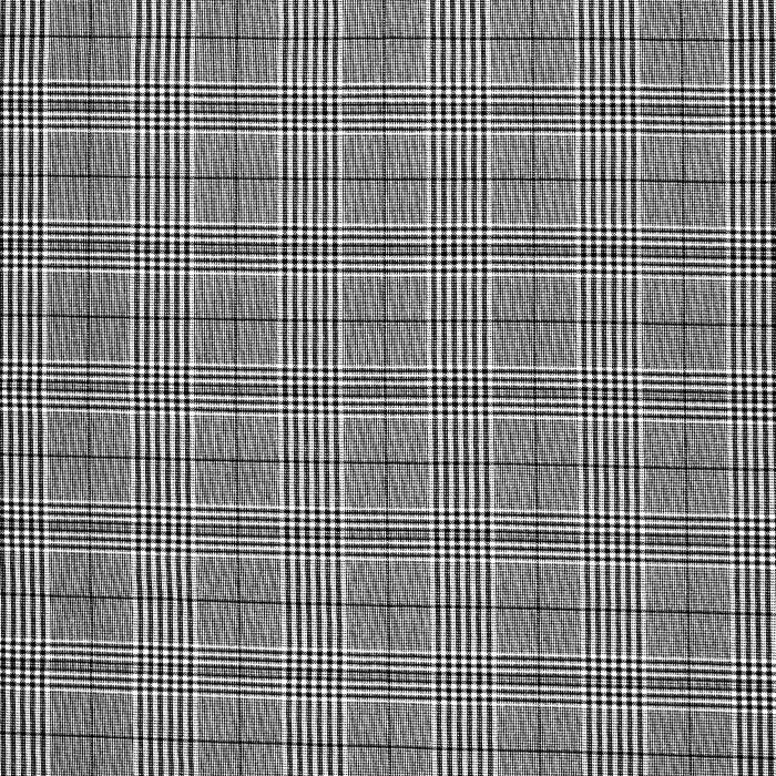 Bengalin, elastisches Gewebe, Karo, 27314-690, schwarz-weiß Bestseller