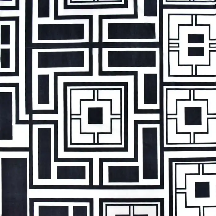 Jersey, Polyester, geometrisch, 27227-05 Ausverkauf