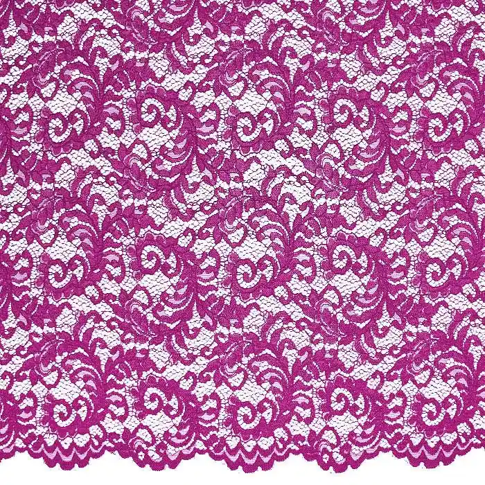 Spitze, Ornament, 22042-339, rosa-violett Schneller Versand