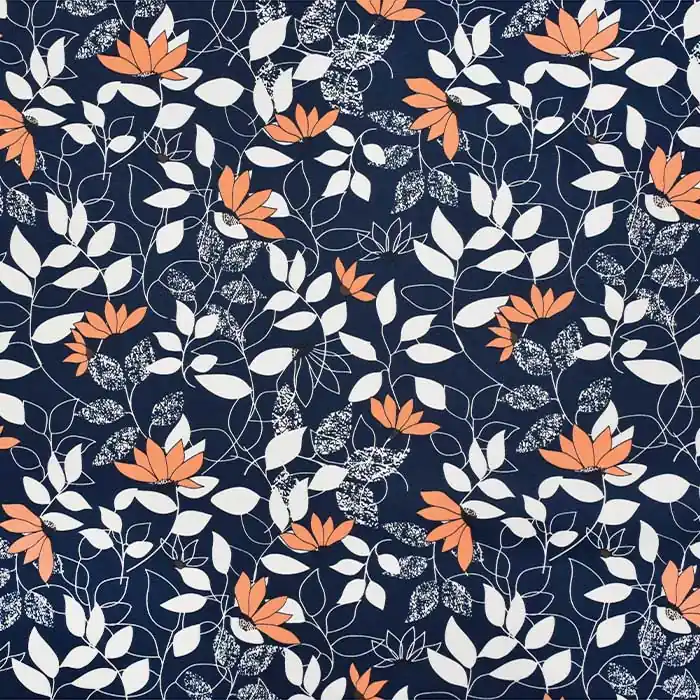 Jetzt Bestellen Satin, Baumwolle, floral, 26930-008