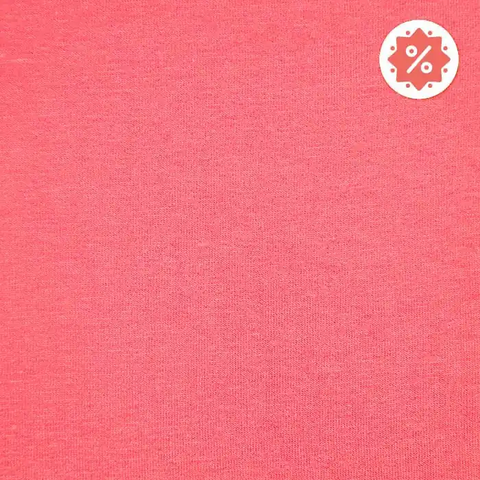 Neue Ware Sweatshirtstoff, 19202-44, koralle