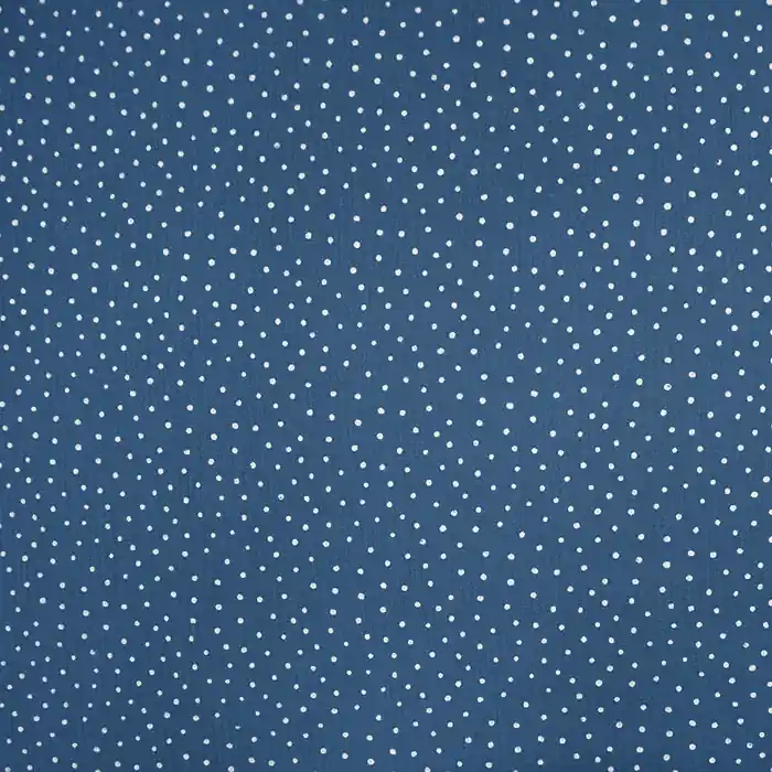 Musselin, doppelt, Punkte, 19032-012, blau Sofort Bestellen