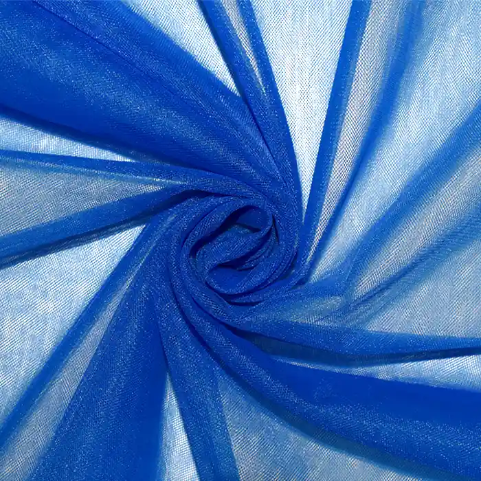 Nur Heute Tüll, weich, 280 cm, 13073-10, blau