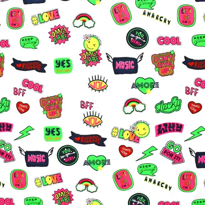 Jersey, Baumwolle, digital, jugendlich Preisknaller