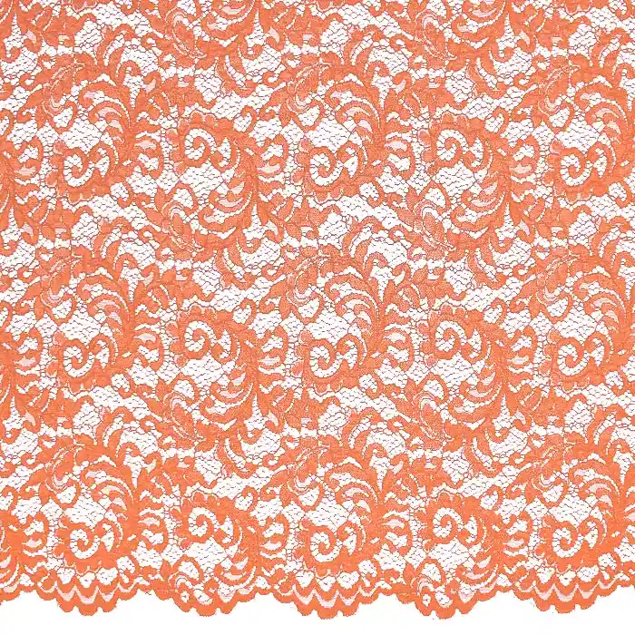 Aktuell Spitze, Ornament, 22042-141, koralle