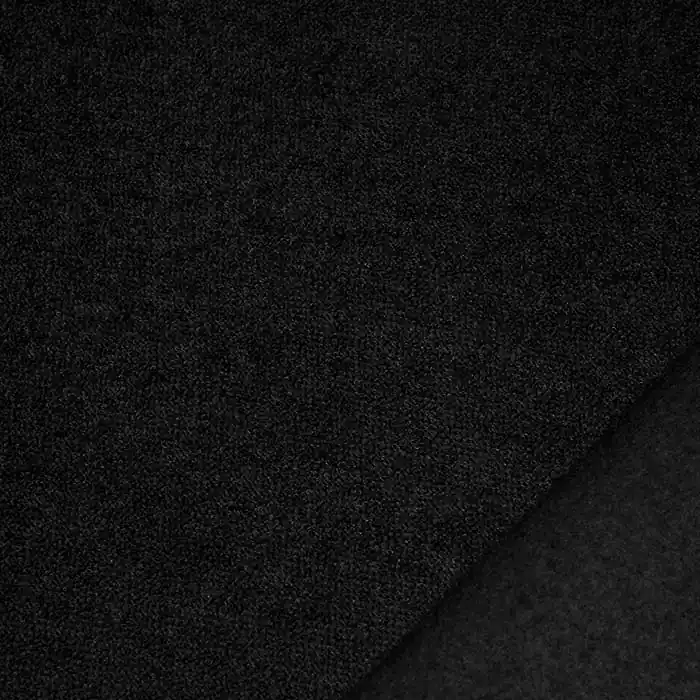 Sweatshirtstoff, flauschig, Frottee, 26642-690, schwarz Online Kaufen