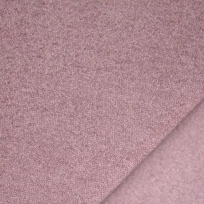 Sweatshirtstoff, flauschig, Frottee, 26642-131, rosa Knallerangebot