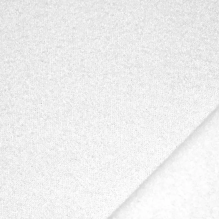 Top-Seller Sweatshirtstoff, flauschig, Frottee, 26642-500, weiß