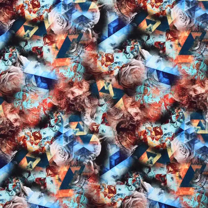 Jersey, Baumwolle, digital, abstrakt, 26542-09 Preis Gesenkt