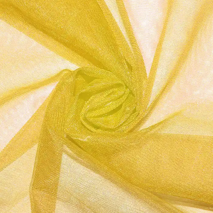 Ausverkauf Tüll, weich, glänzend, 26490-29, gelb
