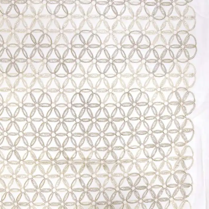 Highlight Spitze, dehnbar, floral, 22427-1011, beige