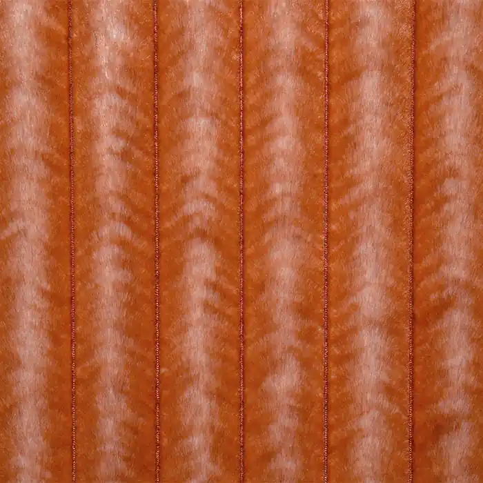 Original Kunstpelz, kurzhaar, Streifen, 26257-651, orange