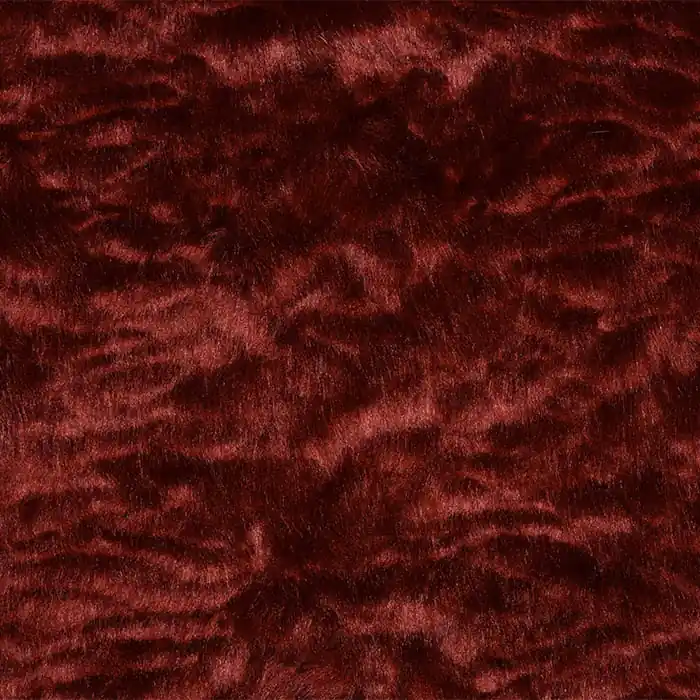 Kunstpelz, kurzhaar, 26154-109, rot Preisreduziert