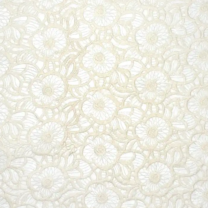 Neue Kollektion Spitze, Seide, floral, 26189, sahne