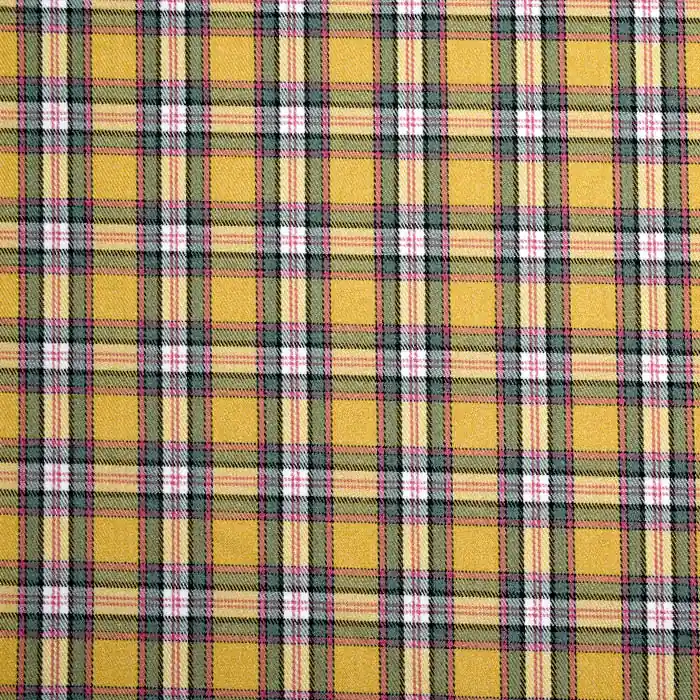 Anzugstoff, Karo, 22006-25, gelb Jetzt Kaufen