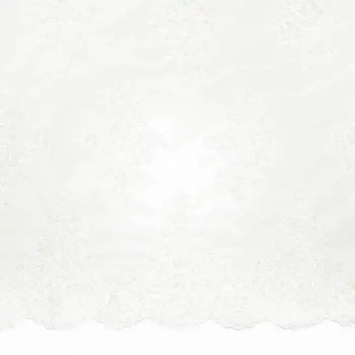 Im Trend Spitze, dehnbar, floral, 26093-010, sahne