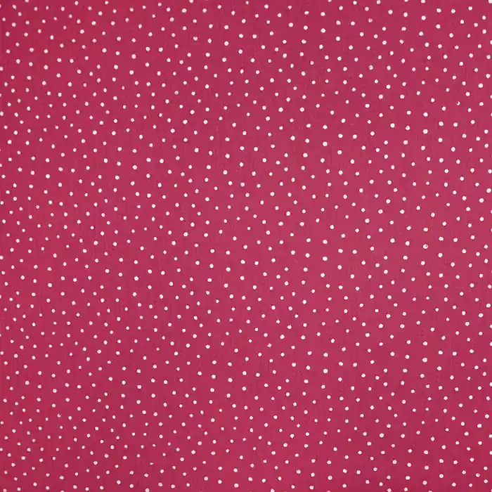 Sofort Bestellen Musselin, doppelt, Punkte, 19032-021, zyklame
