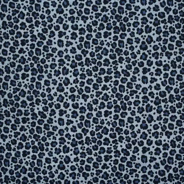 Top-Qualität Musselin, doppelt, tierisch, 24175-003, blau