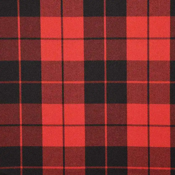 Anzugstoff, klassisch, Karo, 22006-16, rot Mengenrabatt