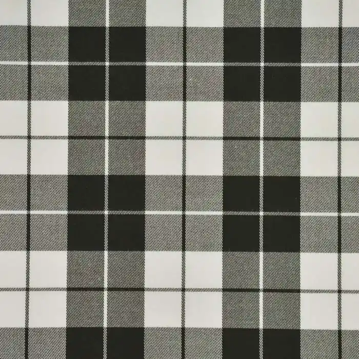 Gratis Versand Anzugstoff, klassisch, Karo, 22006-17, weiß