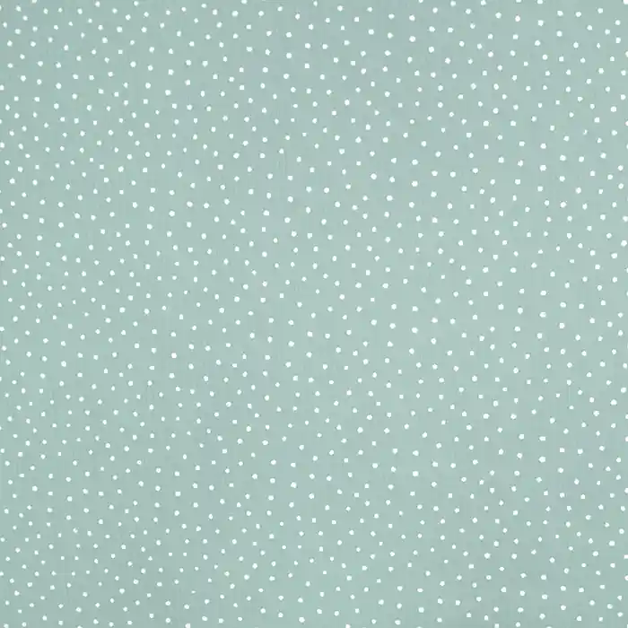 Musselin, doppelt, Punkte, 19032-026, mintgrün Online Kaufen