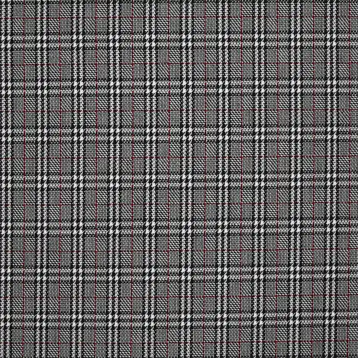 Exklusiv Anzugstoff, Karo, 25014-31, schwarz-weiß