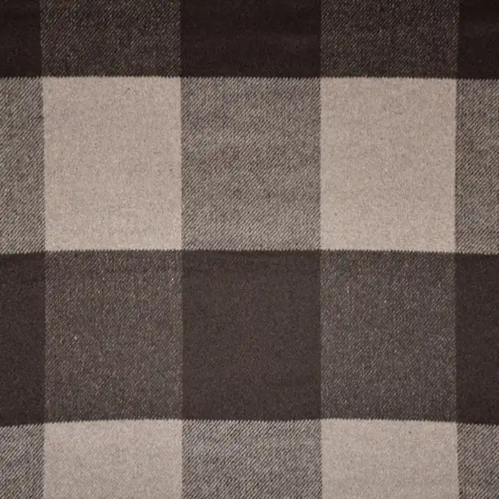 Wolle für Mäntel, Karo, 25304-1, braun-beige Markenware
