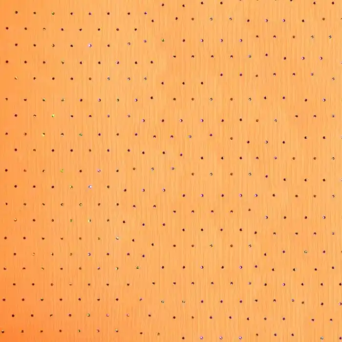 Aktuell Netzstoff, elastisch, Glitter, 25968-12, neon orange