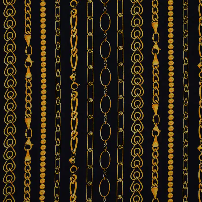 Bestseller Gewebe, Viskose, Streifen, 25894-194, schwarz