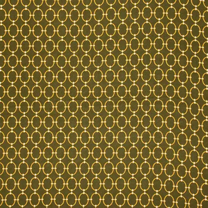 Gewebe, Viskose, Kreise, 23913-2, grün Geld-Zurück-Garantie