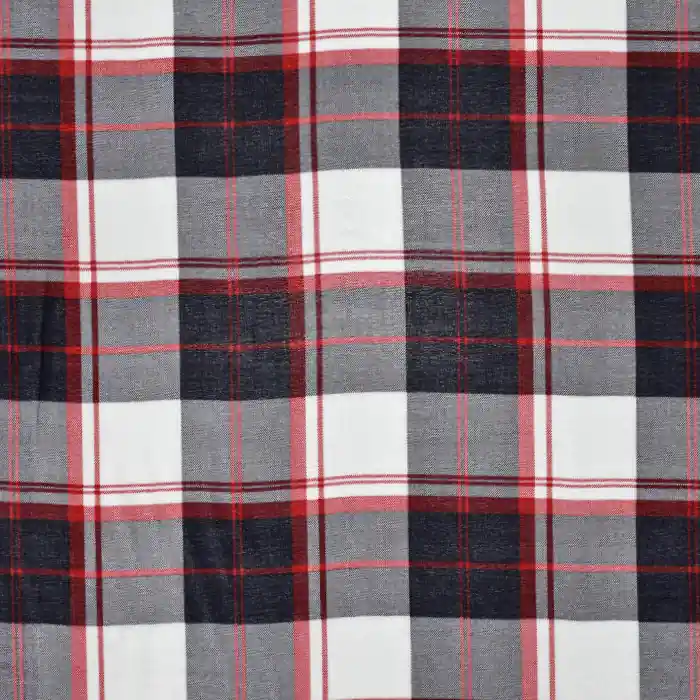Gewebe, Viskose, Karo, 21776-123 Neue Kollektion